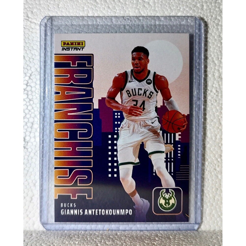Giannis Antetokounmpo 2023-24 NBA #21 Franchise Basketball Card Bucks 1/485